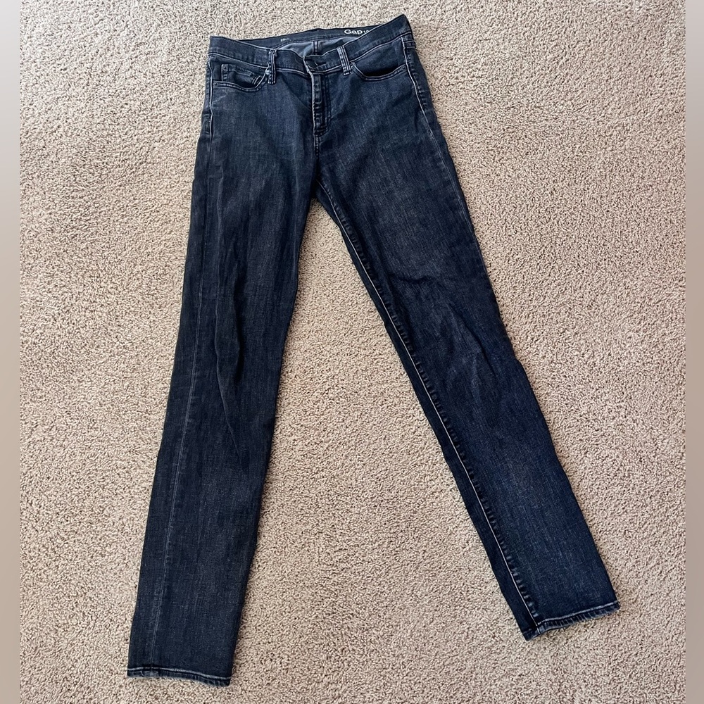 Tall GAP 1969 Faded Black Jeans.